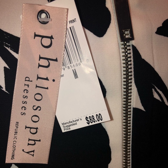 NWT Philosophy printed dress - Picture 6 of 6